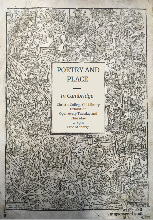 Poster for 'Poetry and Place in Cambridge'